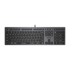 კლავიატურა A4TECH A4TECH FSTYLER FX50 SCISSOR SWITCH KEYBOARD EN/RU LAYOUT GREY