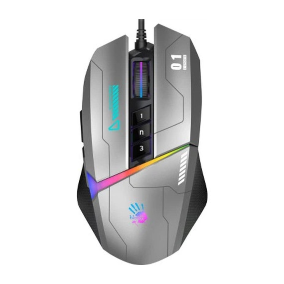 კომპიუტერული მაუსი A4TECH A4TECH BLOODY W60 MAX RGB GAMING MOUSE GUN GREY
