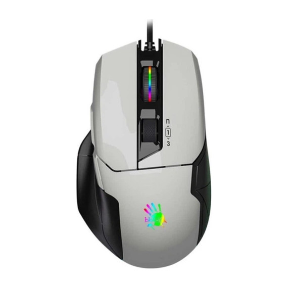 კომპიუტერული მაუსი A4TECH A4TECH BLOODY W70 MAX RGB GAMING MOUSE PANDA WHITE
