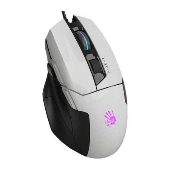 კომპიუტერული მაუსი A4TECH A4TECH BLOODY W70 MAX RGB GAMING MOUSE PANDA WHITE
