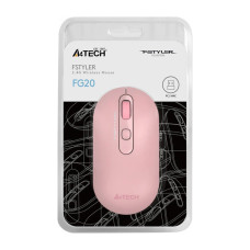 компьютерные мыши A4TECH A4TECH FSTYLER FG20 2.4G WIRELESS MOUSE PINK