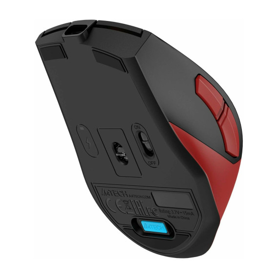 კომპიუტერული მაუსი A4TECH A4TECH FSTYLER FG45CS AIR2 2.4G WIRELESS MOUSE SPORTS RED