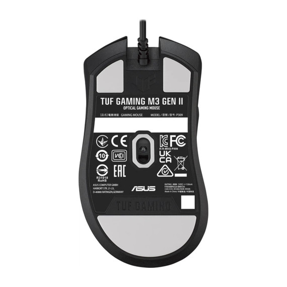 კომპიუტერული მაუსი ASUS ASUS TUF GAMING M3 GEN II GAMING MOUSE BLACK - 90MP0320-BMUA00