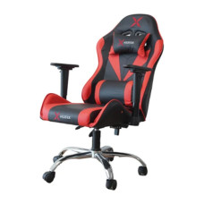  გეიმინგ სავარძელი VERTEX VERTEX GEMU GAMING CHAIR BLACK & RED PVC
