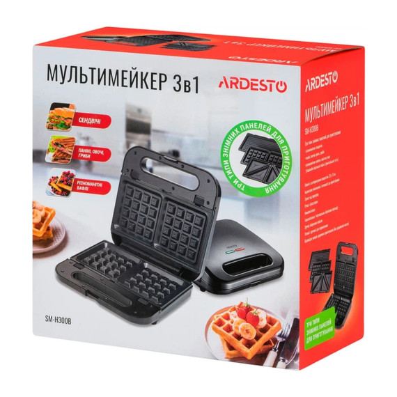 სენდვიჩ მეიქერი ARDESTO SM-H300B