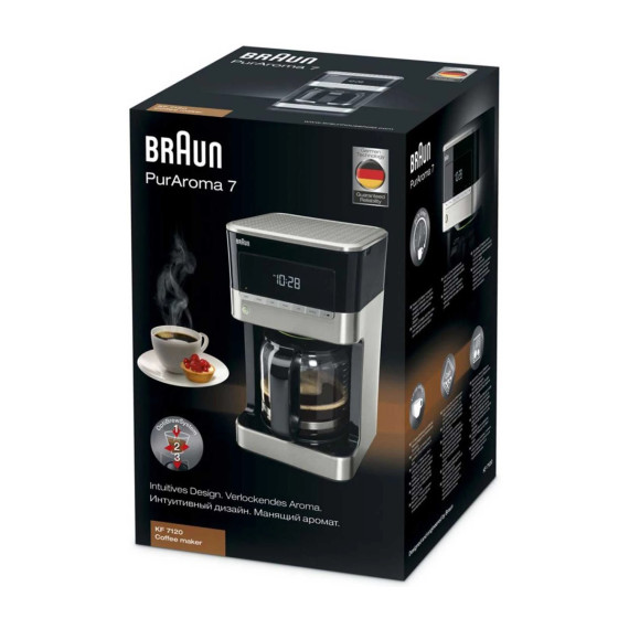 ყავის მანქანა BRAUN KF7125BK CM