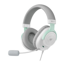 ყურსასმენები HAVIT H2230E WHITE/CYAN