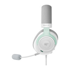 ყურსასმენები HAVIT H2230E WHITE/CYAN