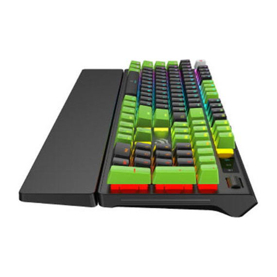 კლავიატურა HAVIT KB926L GAMING KEYBOARD BLACK/GREEN