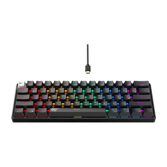 კლავიატურა HAVIT KB903L GAMING KEYBOARD BLACK