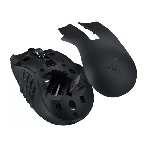 კომპიუტერული მაუსი RAZER NAGA V2 HYPERSPEED WL BLACK