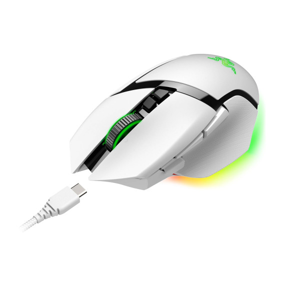 კომპიუტერული მაუსი RAZER BASILISK V3 PRO WL WHITE