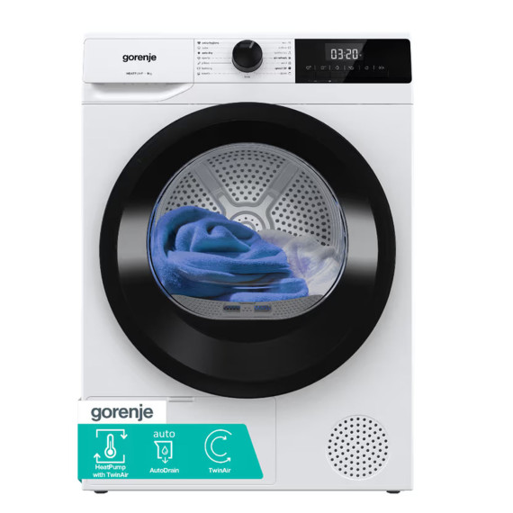 საშრობი დოლი GORENJE D2HNA92W/C