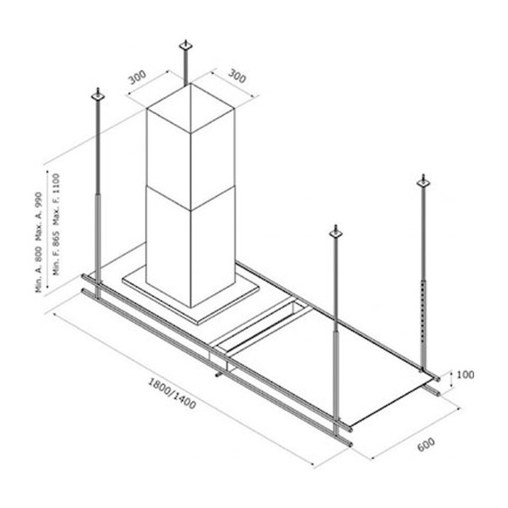 გამწოვი AIRFORCE FRAME S48HE