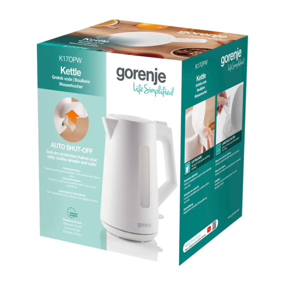 ელექტრო ჩაიდანი GORENJE K17OPW