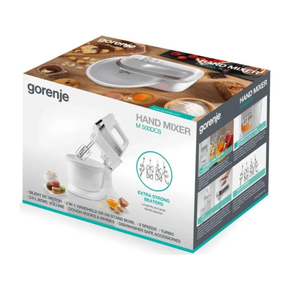 მიქსერი GORENJE M500DCS