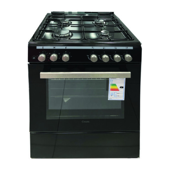 გაზქურა CRON TE6640GC INOX ELECTRO