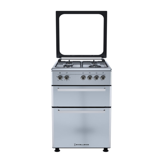 გაზქურა EXCELLENCE 6400 INOX LUX DOUBLE (FFD)