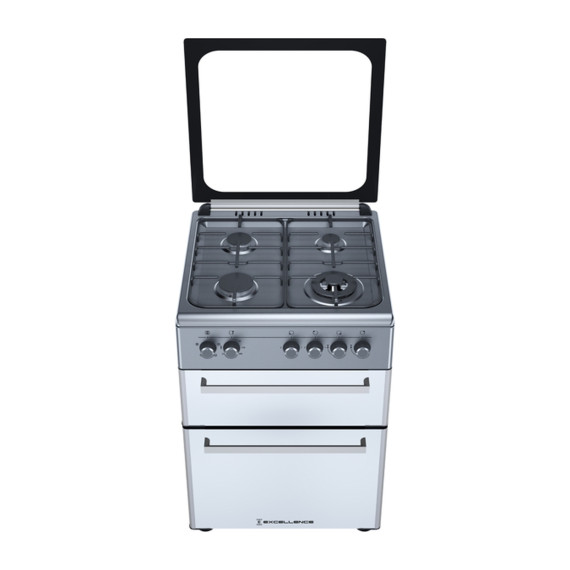 გაზქურა EXCELLENCE 6400 INOX LUX DOUBLE (FFD)