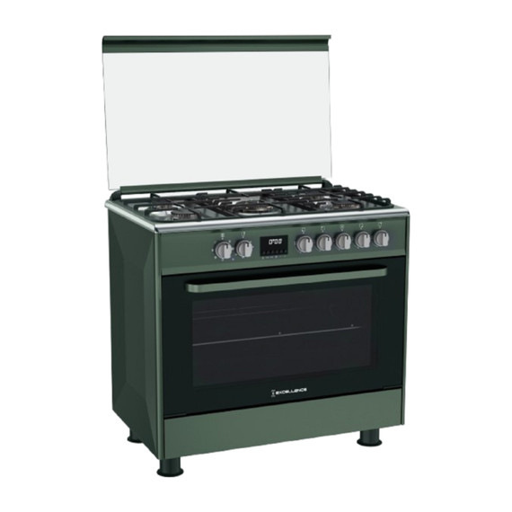 გაზქურა EXCELLENCE 9504 GREEN DIGITAL (FFD)