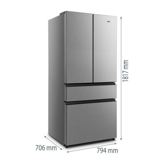 მაცივარი GORENJE NRM8181UX