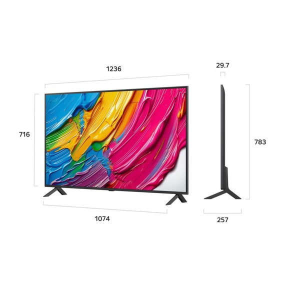 ტელევიზორი LG 55QNED80A6A.AMCN