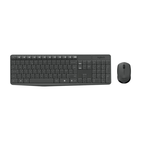 კლავიატურა LOGITECH MK235 GREY