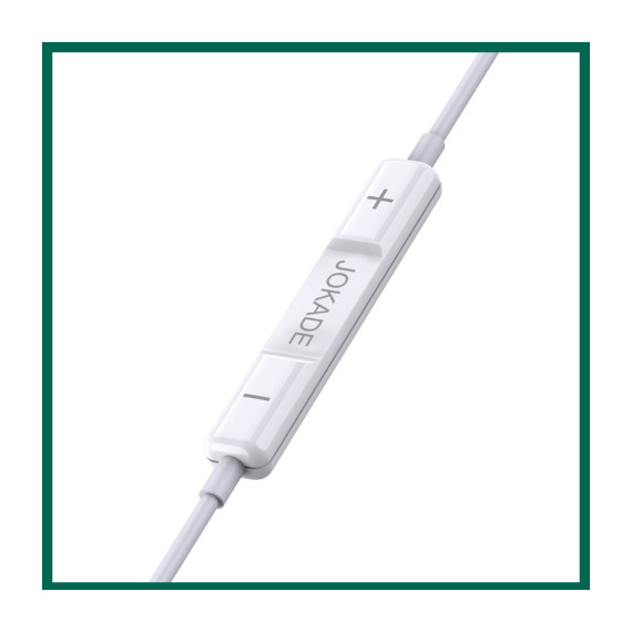 ყურსასმენები JOKADE JD045 WHITE