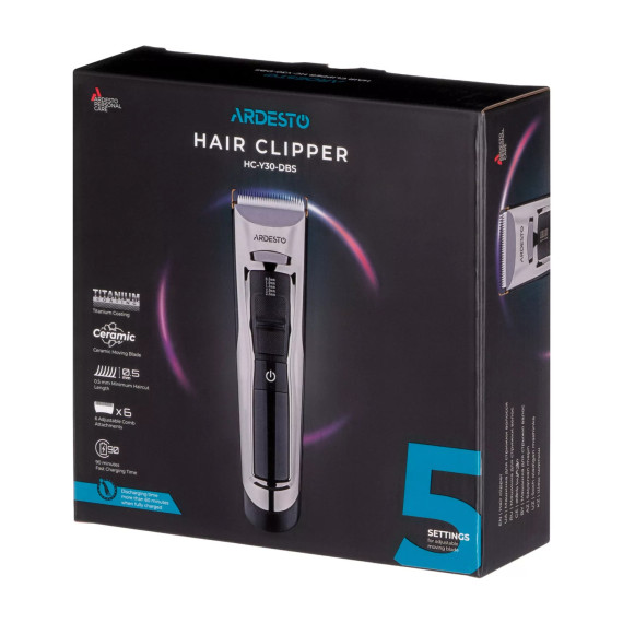 თმის საკრეჭი და ტრიმერი ARDESTO HC-Y30-DBS