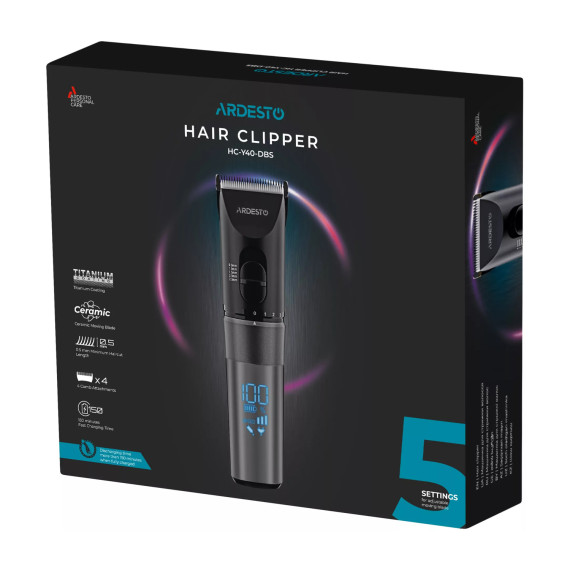 თმის საკრეჭი და ტრიმერი ARDESTO HC-Y40-DBS