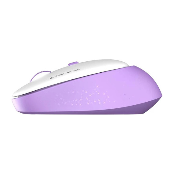 კომპიუტერული მაუსი MEETION R571 PURPLE/WHITE