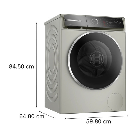 სარეცხი მანქანა BOSCH WGB2441XME