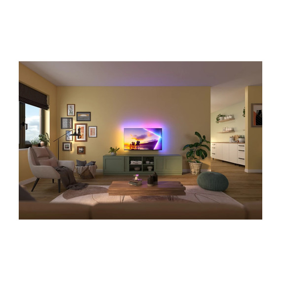 ტელევიზორი PHILIPS AMBILIGHT QLED 75PUS8510/12