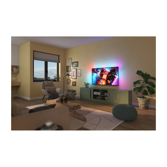 ტელევიზორი PHILIPS AMBILIGHT QD MINILED 65MLED920/12