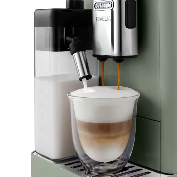 ყავის მანქანა DELONGHI RIVELIA JADE GREEN