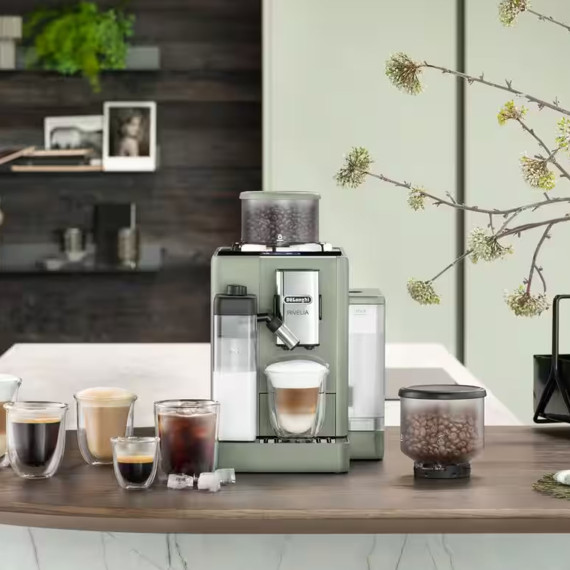ყავის მანქანა DELONGHI RIVELIA JADE GREEN