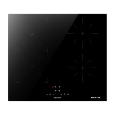 კერამიკული ქურის ზედაპირი KUMTEL HI6-4TB INDUCTION BLACK