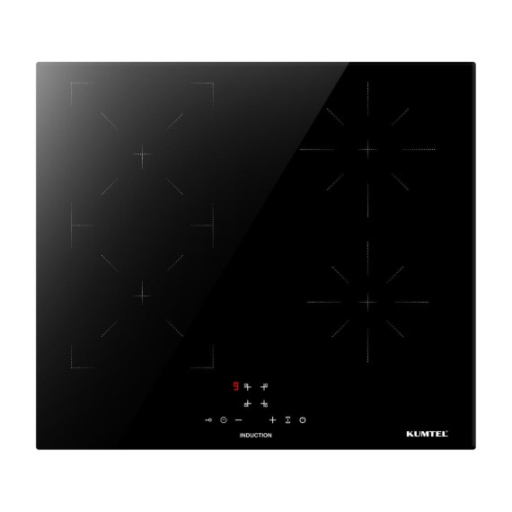 hob ceramic KUMTEL HI6-4TB INDUCTION BLACK