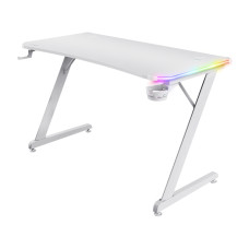 gaming pc desk TRUST GXT709W LUMINUS RGB WHITE