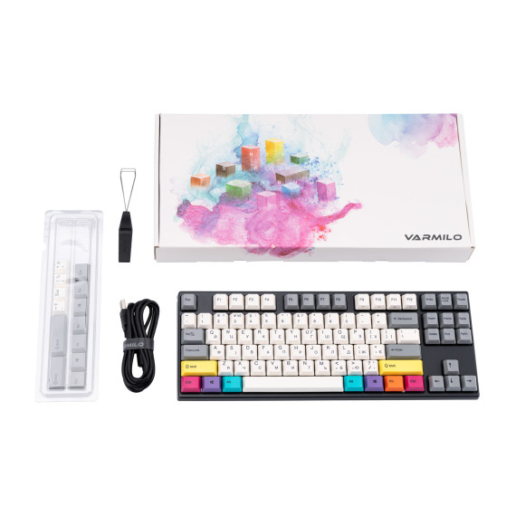 კლავიატურა VARMILO VEM87 CMYK EC V2 IVY UA