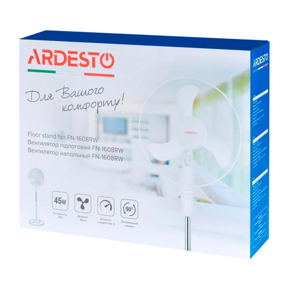 ვენტილატორი ARDESTO FN-1608RW