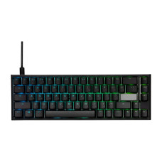 клавиатура DUCKY ONE 2 SF CHERRY SILENT RED RGB LED RU BLACK-WHITE