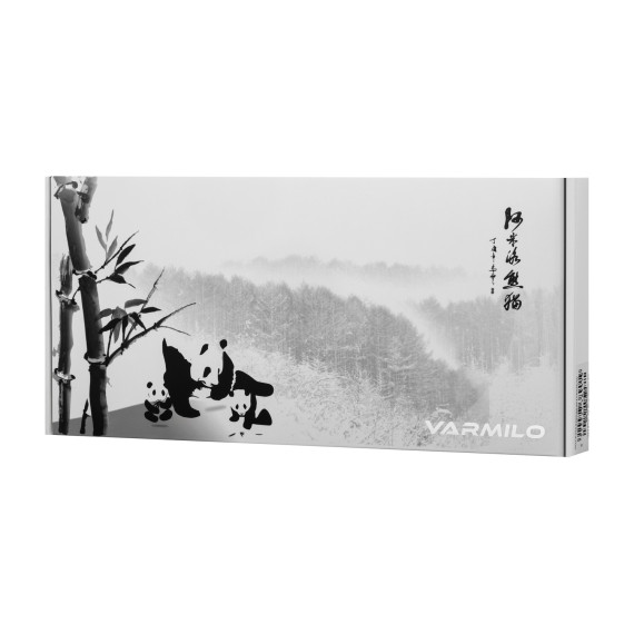 клавиатура VARMILO VEM87 PANDA R2 87KEY EC V2 ROSE USB-A EN/UKR WHITE LED
