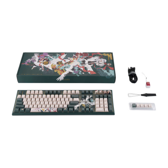 კლავიატურა VARMILO LURE VBS108 CRANE CHERRY MX SILENT RED UA