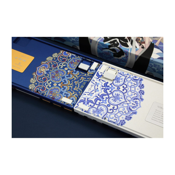 კლავიატურა VARMILO VA87M LOVEBIRDS-I CHERRY MX BLUEEN