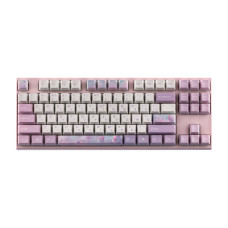 keyboard VARMILO VEM87 DREAMS ON BOARD 87KEY EC V2 SAKURA WHITE LED PINK