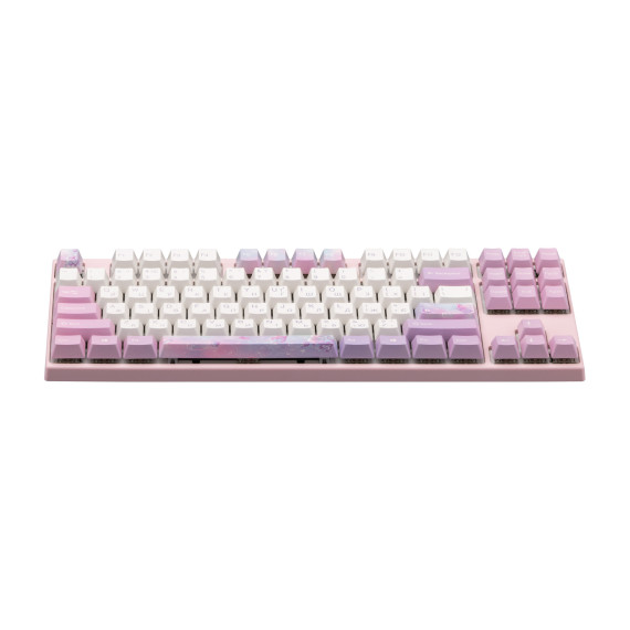 keyboard VARMILO VEM87 DREAMS ON BOARD 87KEY EC V2 SAKURA WHITE LED PINK