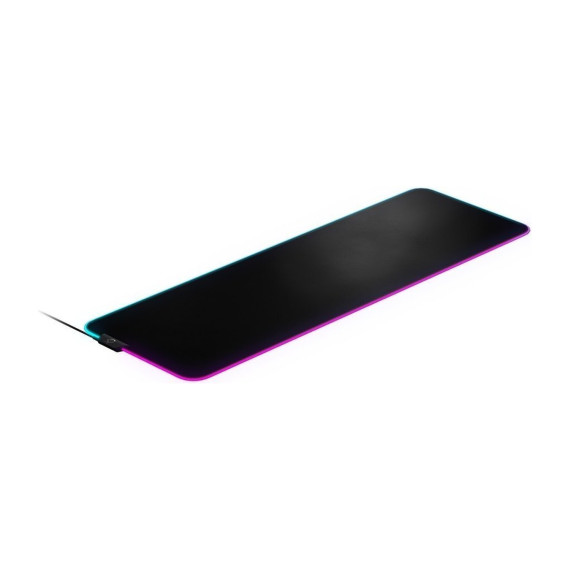 коврики для мыши STEELSERIES QCK PRISM CLOTH RGB XL BLACK