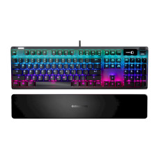 клавиатура STEELSERIES APEX 7 104KEY RED SWITCH USB-A RU RGB BLACK
