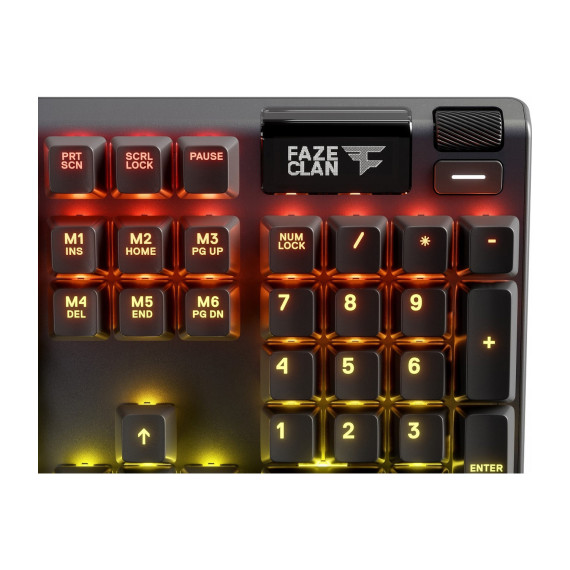 клавиатура STEELSERIES APEX 7 104KEY RED SWITCH USB-A RU RGB BLACK